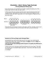 Unit 6 Sticky Tape Post Lab Answers Kindle Editon