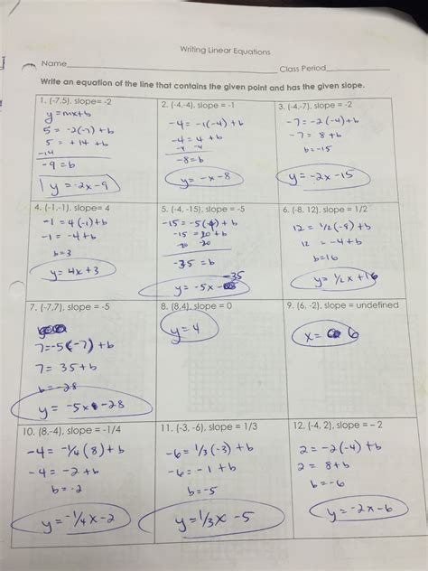 Unit 7 Function Answer Key Algebra 1 PDF