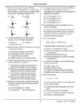 Unit 8 Kinetics And Equilibrium Answers Reader