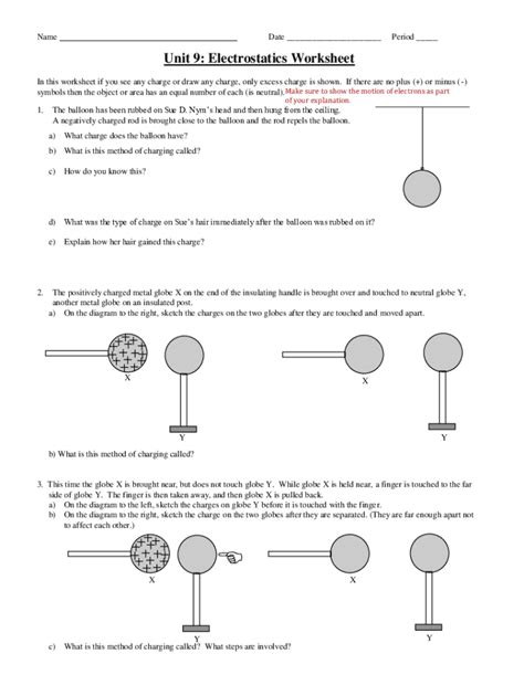 Unit 9 Electrostatics Answer Sheet Epub