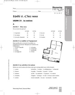 Unite 6 Lecon 21 Workbook Answers Doc