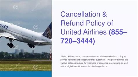 United Air's Comprehensive Refund Policies: A Detailed Guide