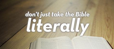 United Methodist Sermon: Why We Don't Take the Bible Literally