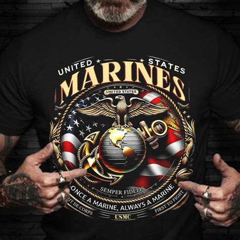 United States Marine Corps T-shirts: A Symbol of Pride and Heritage