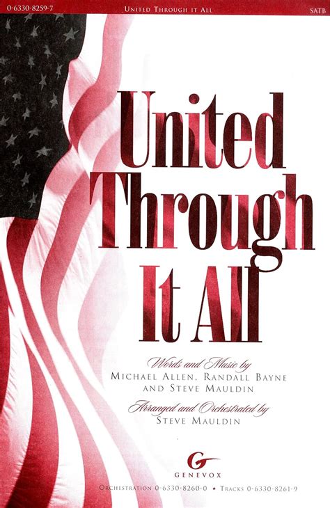 United Through It All SATB Kindle Editon