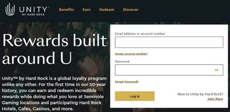 Unity by Hard Rock Login: Uniting Music, Entertainment, and Hospitality