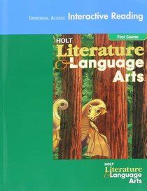 Universal Access Interactive Reading First Course  Holt Literature & Reader