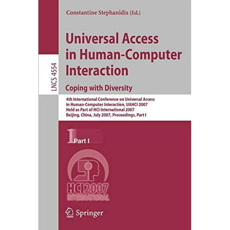 Universal Acess in Human Computer Interaction. Coping with Diversity Coping with Diversity Epub