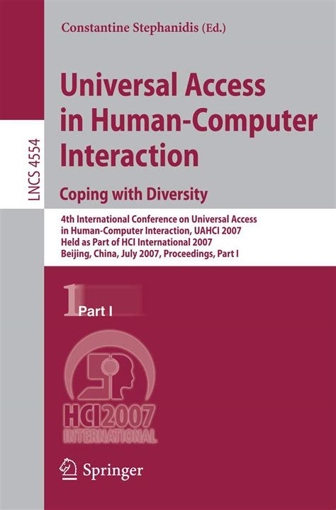 Universal Acess in Human Computer Interaction. Coping with Diversity Coping with Diversity Epub