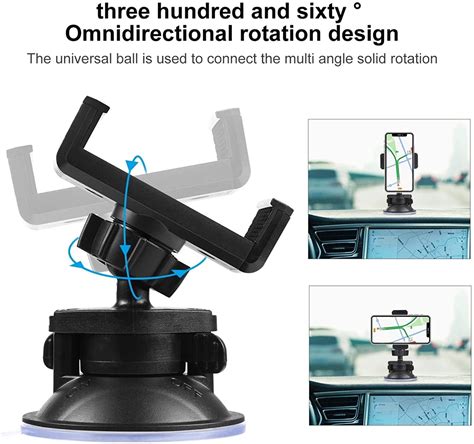 Universal Desktop Suction Windshield Holder PDF