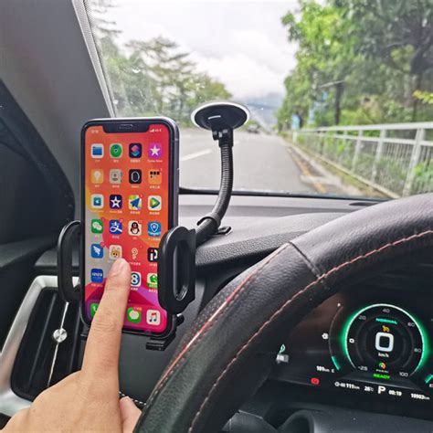 Universal Windshield Mobile Navigation Holder Reader