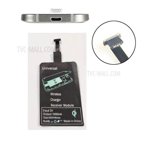 Universal Wireless Charging Micro Narrow interface Doc