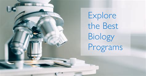 Universities with Biology Programs That Will Make You Buzz with Excitement