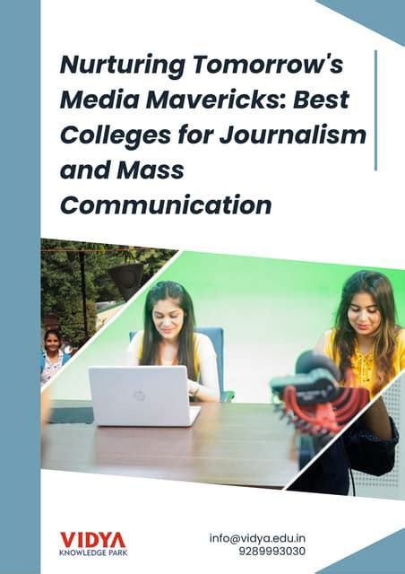 Universities with Journalism Majors: Nurturing the Next Generation of Storytellers
