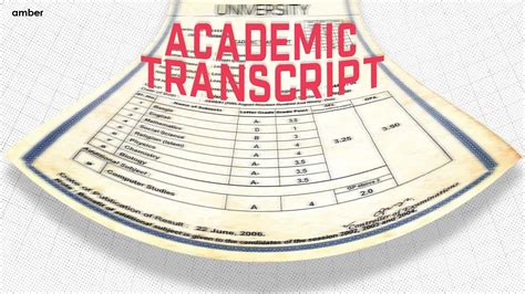 University Academic Transcripts: The Key to Your Academic and Professional Future