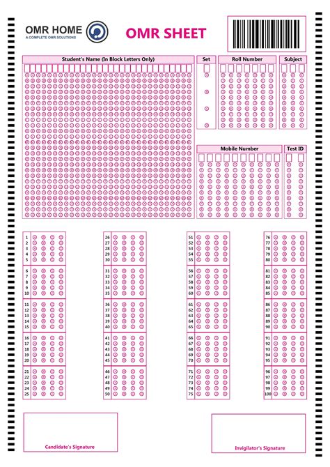 University Admission Test Omr Answer Sheet Epub
