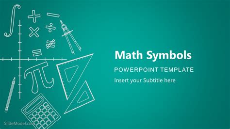 University Mathematics Ppt Template