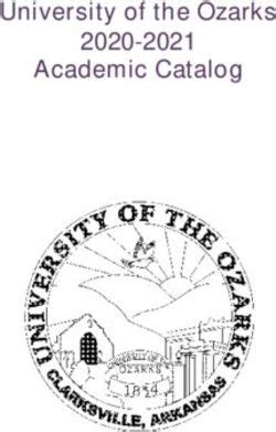 University Of The Ozarks Course Catalog