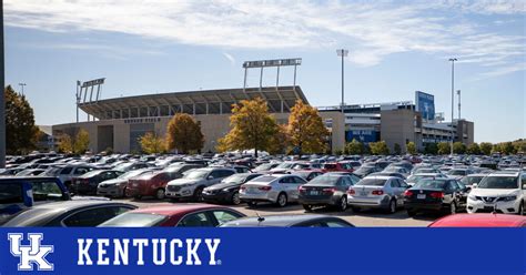 University of Kentucky Football Parking: A Comprehensive Guide
