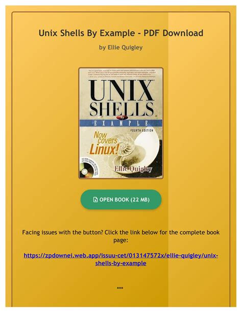 Unix Shells by Example Reader