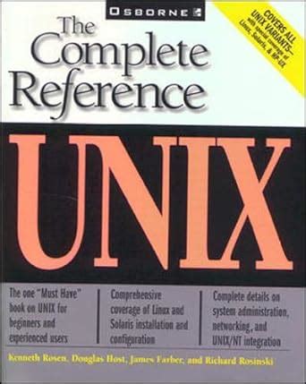 Unix The Complete Reference Epub