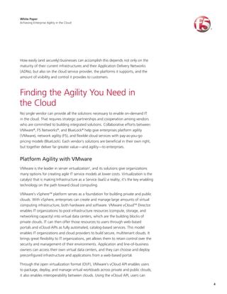 Unleash Digital Agility with F5 Networks: Empowering Businesses in the Cloud and Beyond