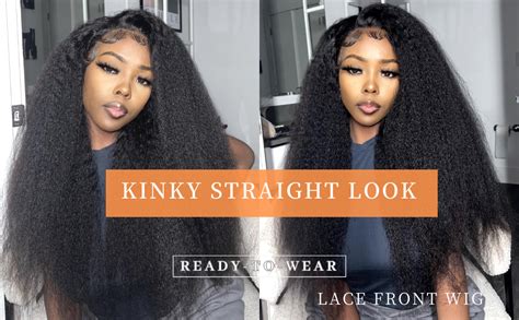 Unleash Your Beauty with Kinky Straight Lace Wigs