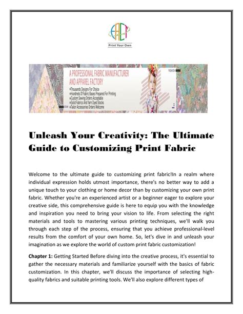 Unleash Your Creativity: The Ultimate Guide to Bodysuit Printing