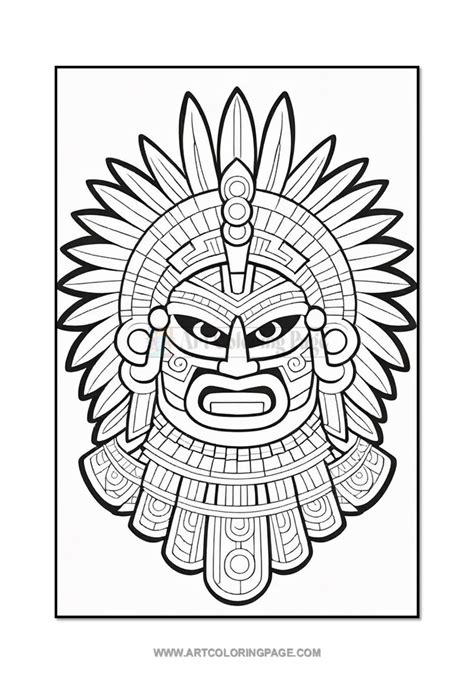 Unleash Your Creativity with Aztec Coloring Sheets