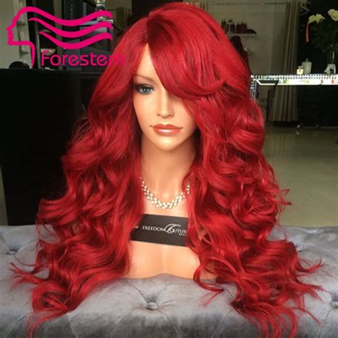 Unleash Your Fire: The Allure of Red Lace Front Wigs Human Hair