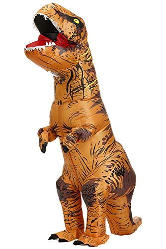 Unleash Your Inner Beast: Embrace the Thrill of a Blow-Up Tyrannosaurus Rex Costume!