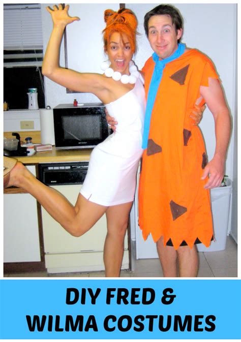 Unleash Your Inner Bedrock with the Ultimate Fred and Wilma Costume