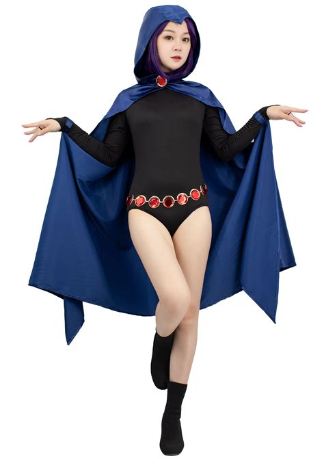 Unleash Your Inner Demon with the Iconic Teen Titans Go Raven Costume