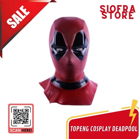 Unleash Your Inner Merc With A Top-Tier Topeng Deadpool!