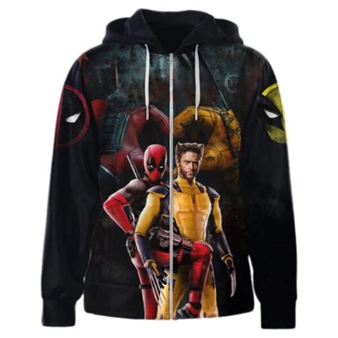 Unleash Your Inner Mutant with the Deadpool Wolverine Hoodie: A Symbiotic Embrace of Superheroes