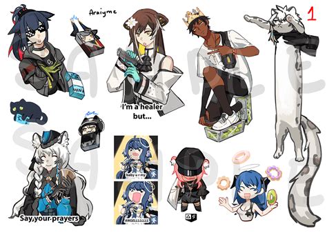 Unleash Your Inner Operator: The Ultimate Guide to Arknights Stickers