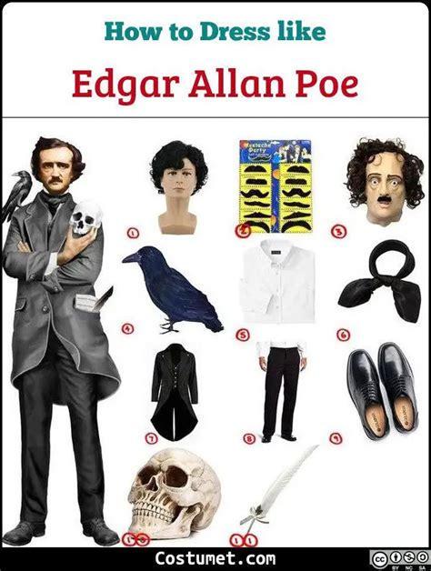 Unleash Your Inner Raven: A Comprehensive Guide to Crafting the Perfect Poe Costume