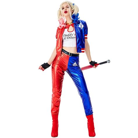 Unleash Your Inner Rebellious Spirit with the Enchanting Harley Quinn Costume Women
