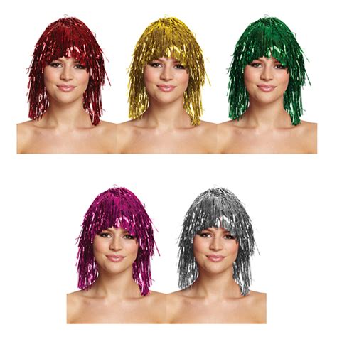 Unleash Your Inner Rockstar: The Alluring World of Tinsel Wigs