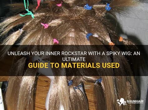 Unleash Your Inner Rockstar with the Ultimate Spiky Wig!