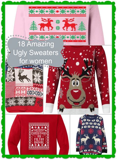 Unleash Your Inner Tackiness: A Comprehensive Guide to Women's Ugly Sweaters