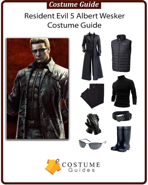 Unleash Your Inner Tyrant: A Comprehensive Guide to Crafting the Ultimate Albert Wesker Costume