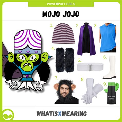 Unleash Your Mojo: A Comprehensive Guide to the Iconic Mojo Jojo Costume