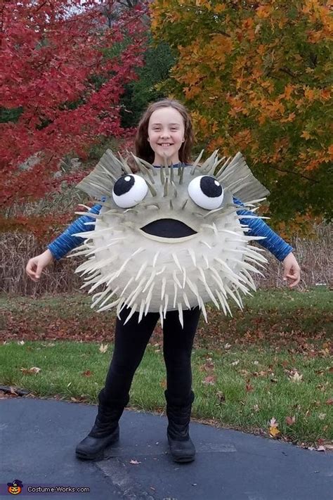 Unleash Your Oceanic Charm: The Enchanting World of Pufferfish Umbrella Costumes