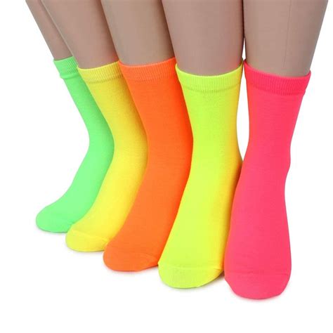 Unleash Your Style with the Dazzling Charm of Neon Socks