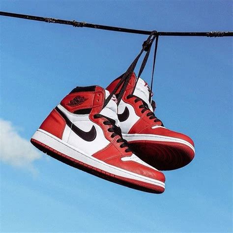 Unleash Your Style with the Iconic Jordan 1 Men's Shoes in Fiery Red: