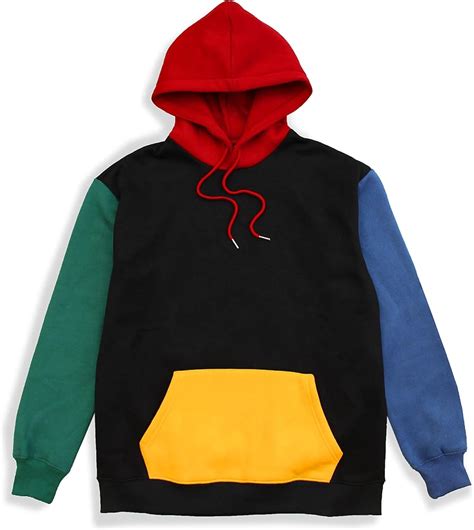 Unleash Your Style with the Versatile Color Block Hoodie: