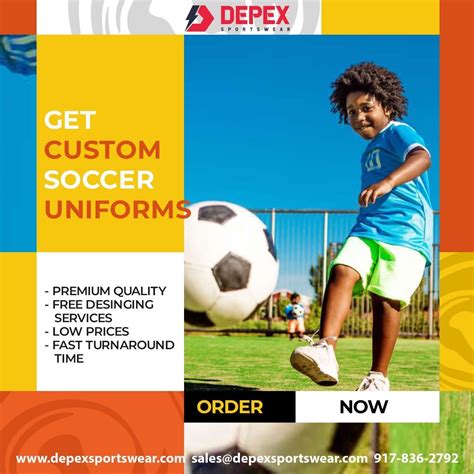 Unleash Your Team's Potential with Custom Soccer Uniforms: The Ultimate Guide