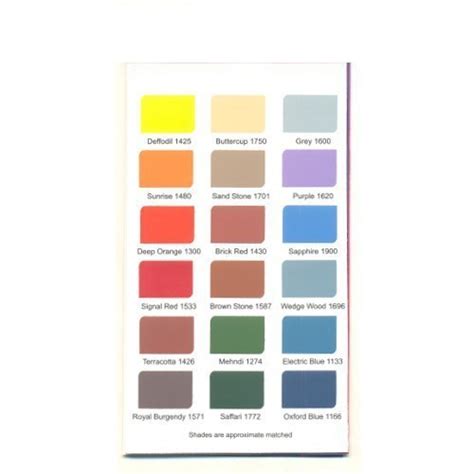 Unleash Your Vision: A Comprehensive Guide to Duco Paint Shade Cards