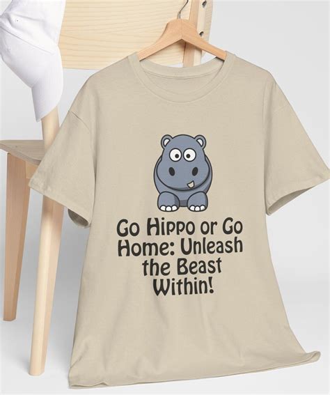 Unleash Your Wild Side with the Ultimate Hippo T-Shirt